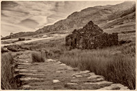 Rhosydd Chapel in Cwmorthin Slate Quarry