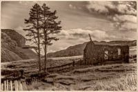 Rhosydd Chapel in Cwmorthin Slate Quarry